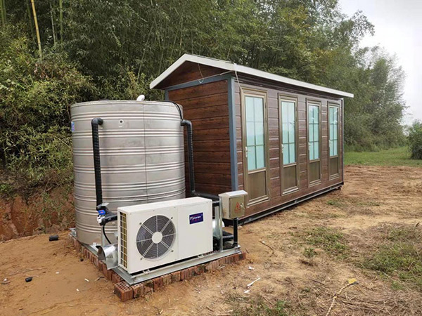 【空氣能熱水工程】浙江湖州安吉野外露營(yíng)地?zé)崴到y(tǒng)